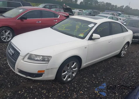 2006 Audi A6 3.2 из США, поврежденный, VIN WAUDG74F06N060244